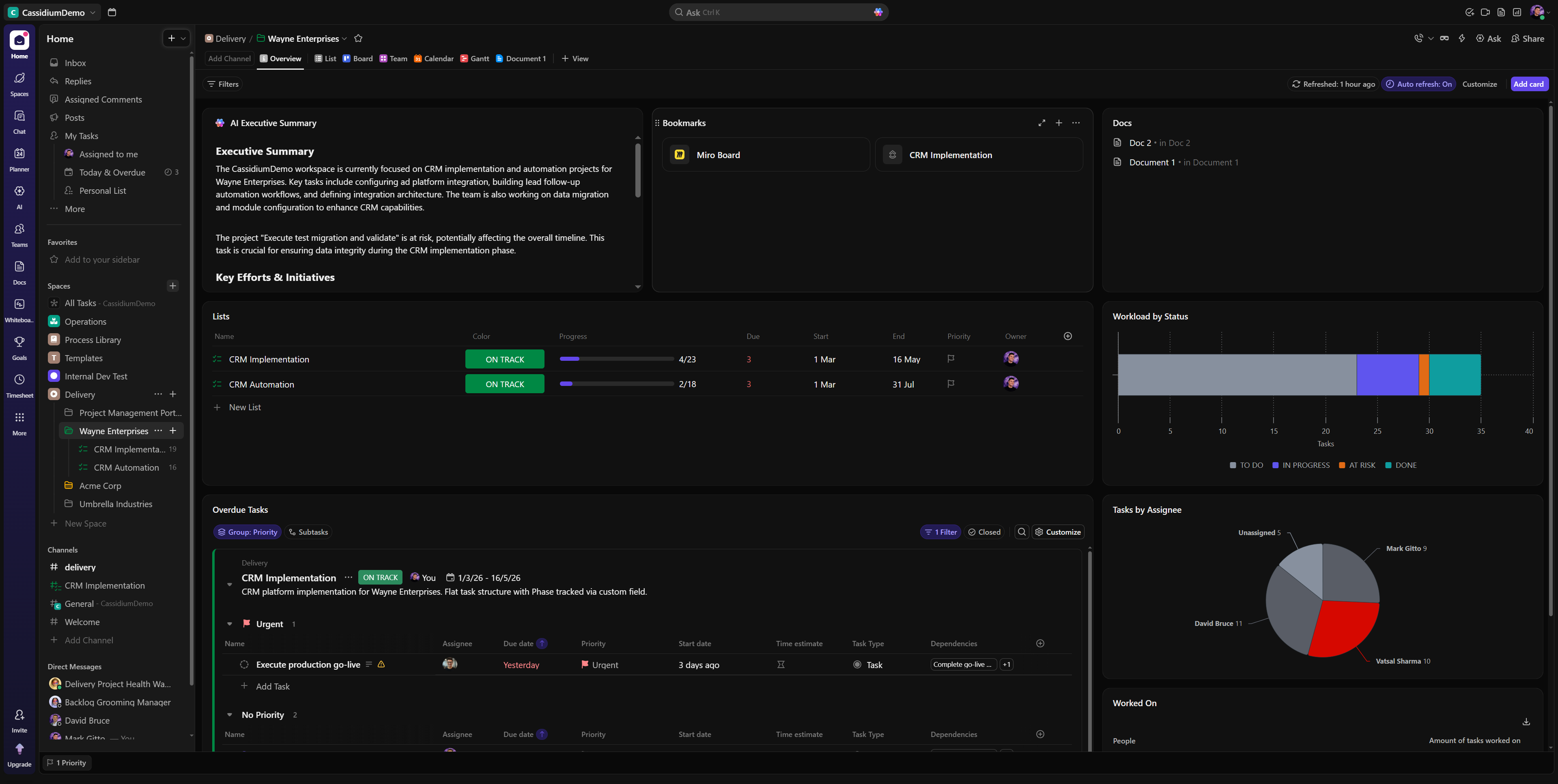 Client Dashboard